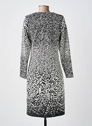 Rochie midi mâneci lungi mâneci lungi negru GUY DUBOUIS femeie