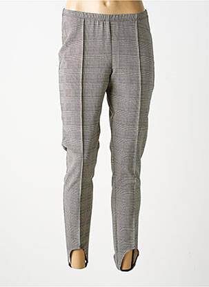 Pantalon 7/8 talie elastică mărime normală bej MERI & ESCA femeie