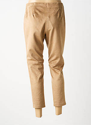 Pantalon 7/8 elasticitate mărime normală maro MERI & ESCA femeie