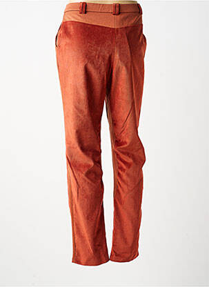Pantalon slim mărime normală mărime normală portocalie MERI & ESCA femeie