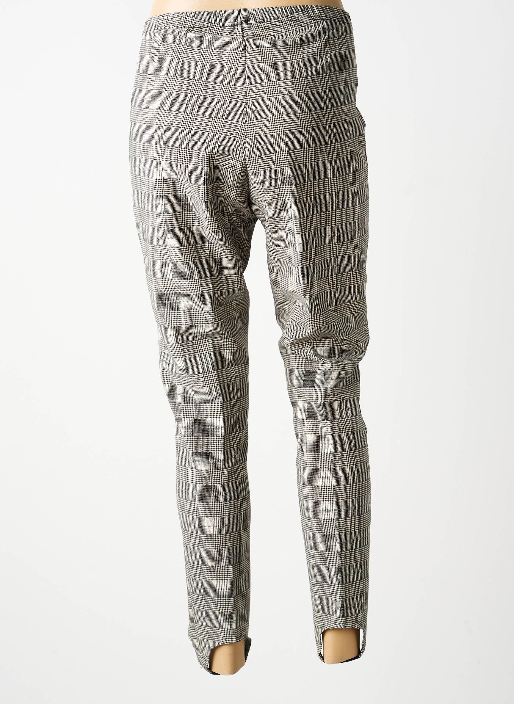 Pantalon 7/8 talie elastică mărime normală bej MERI & ESCA femeie