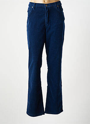 Pantalon slim elasticitate mărime normală albastru LCDN femeie