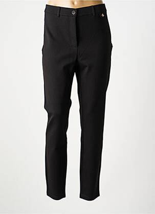 Pantalon chino elasticitate mărime normală negru LCDN femeie