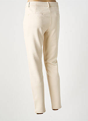 Pantalon chino elasticitate mărime normală bej LCDN femeie