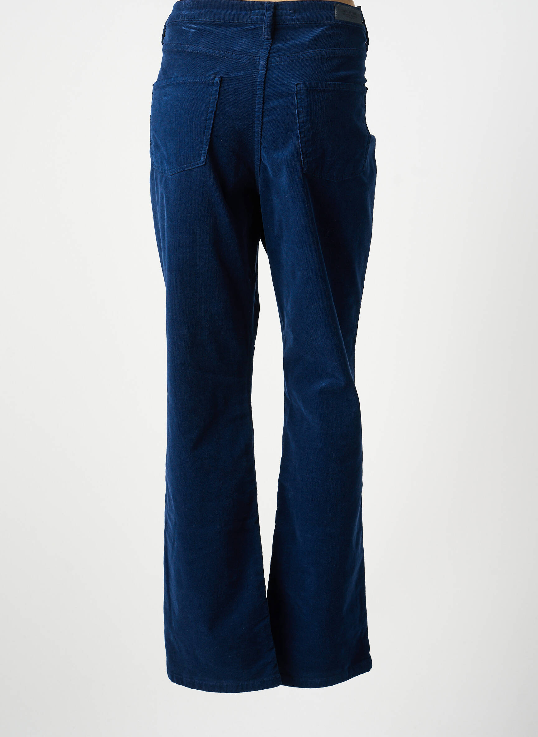 Pantalon slim elasticitate mărime normală albastru LCDN femeie