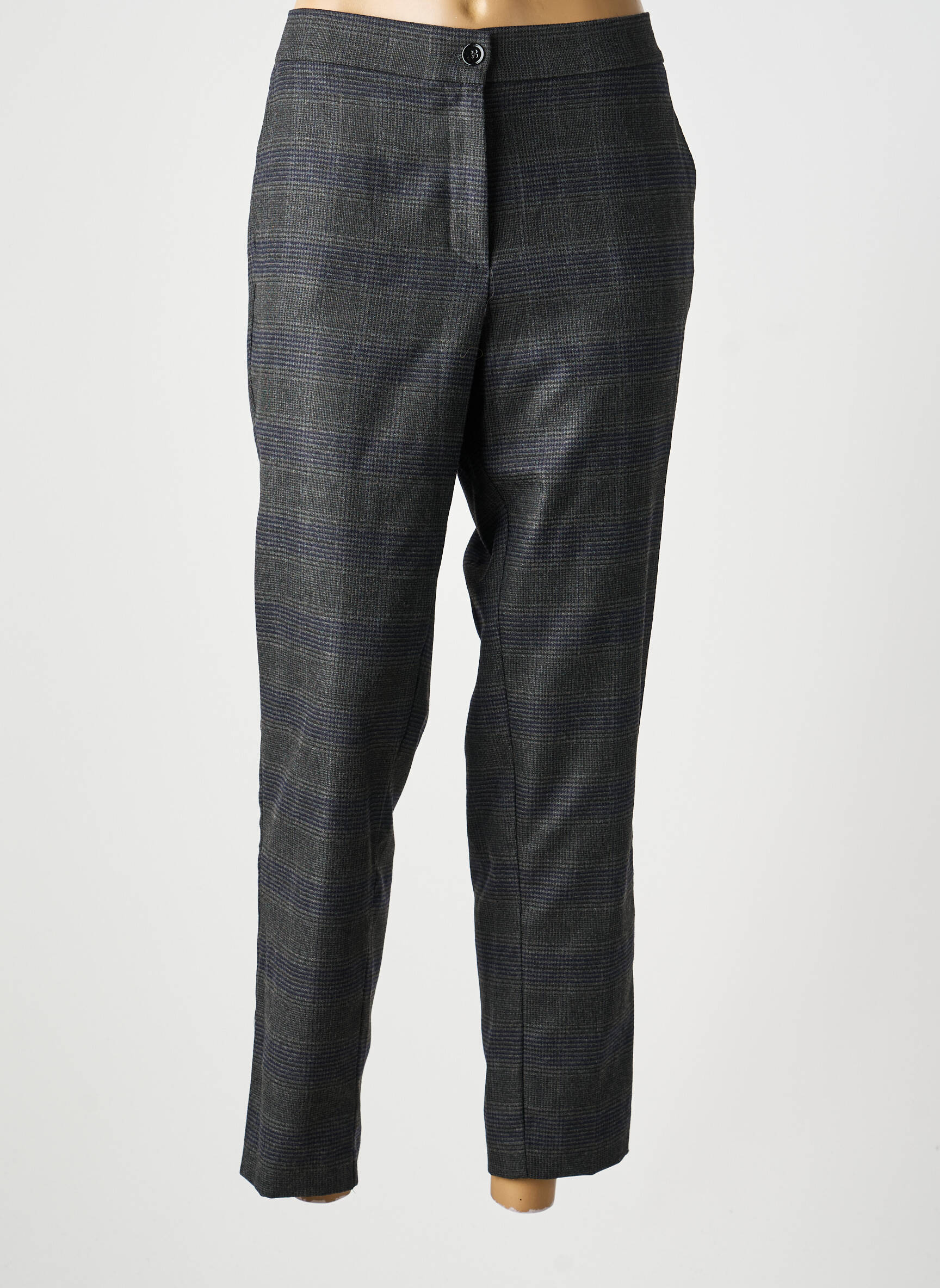 Pantalon chino elasticitate mărime normală gri LCDN femeie