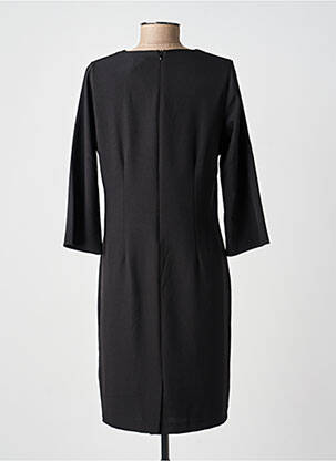 Rochie midi mâneci 3/4 mâneci 3/4 negru GUY DUBOUIS femeie