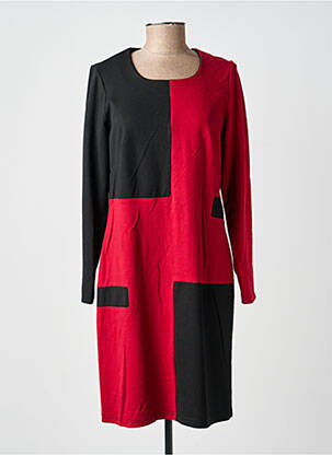 Rochie midi mâneci lungi mâneci lungi negru GUY DUBOUIS femeie