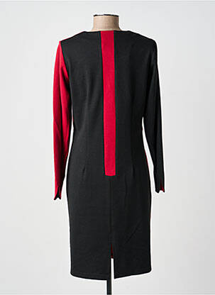 Rochie midi mâneci lungi mâneci lungi negru GUY DUBOUIS femeie
