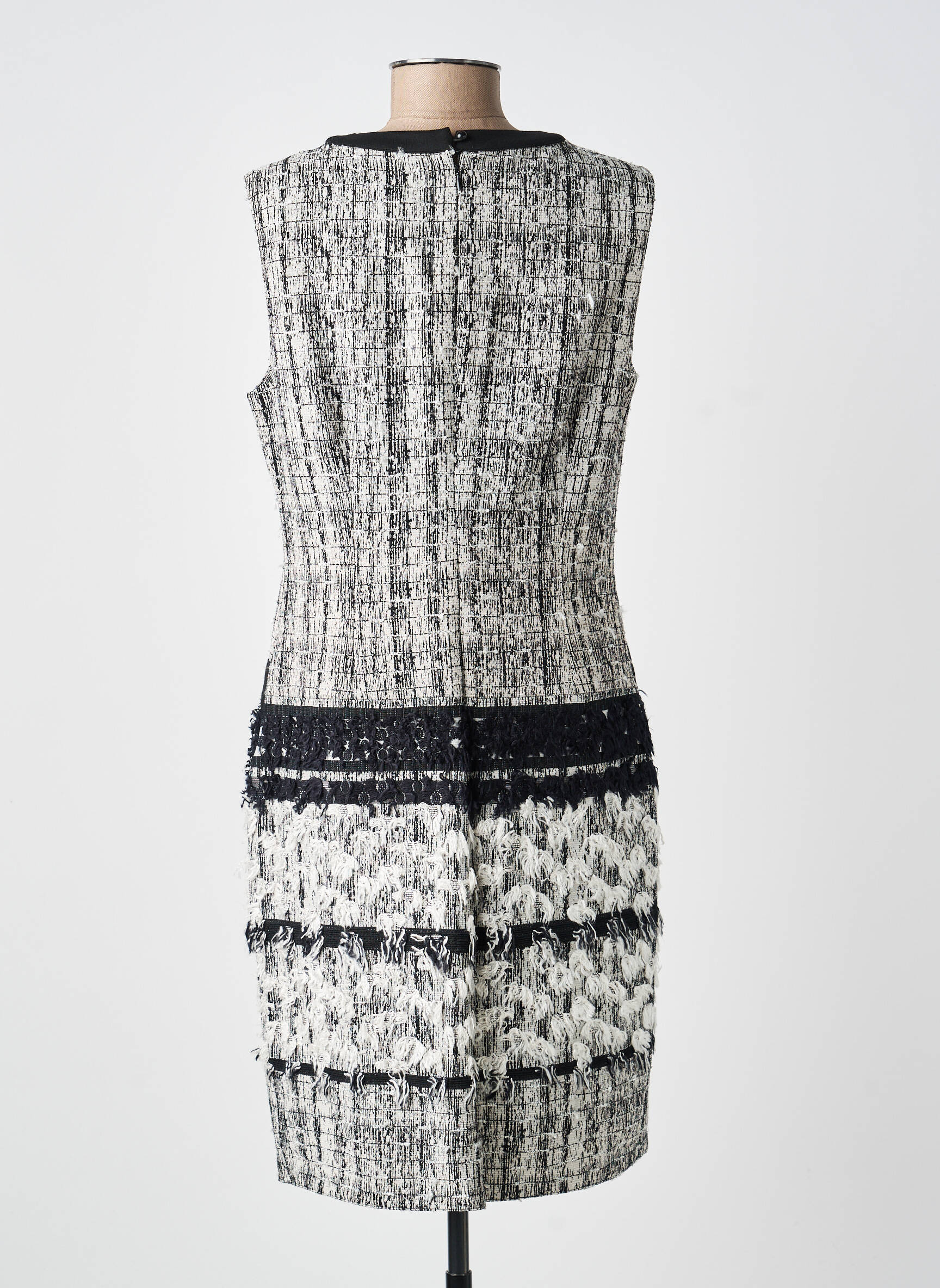 Rochie midi fără mâneci fără mâneci negru MERI & ESCA femeie