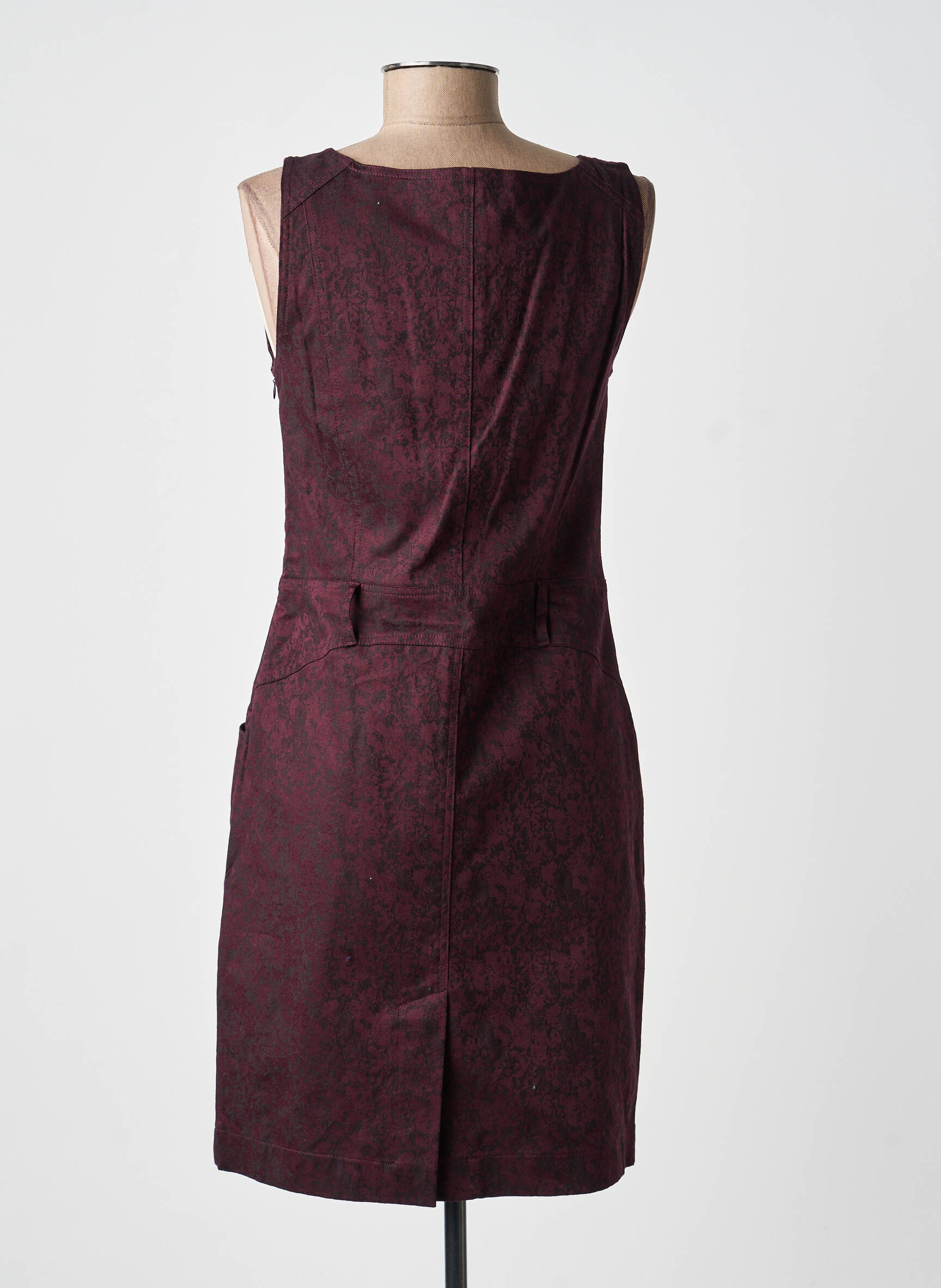 Rochie midi fără mâneci fără mâneci violet QUATTRO femeie