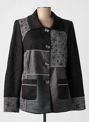 Jachete casual buzunare negru MERI & ESCA femeie