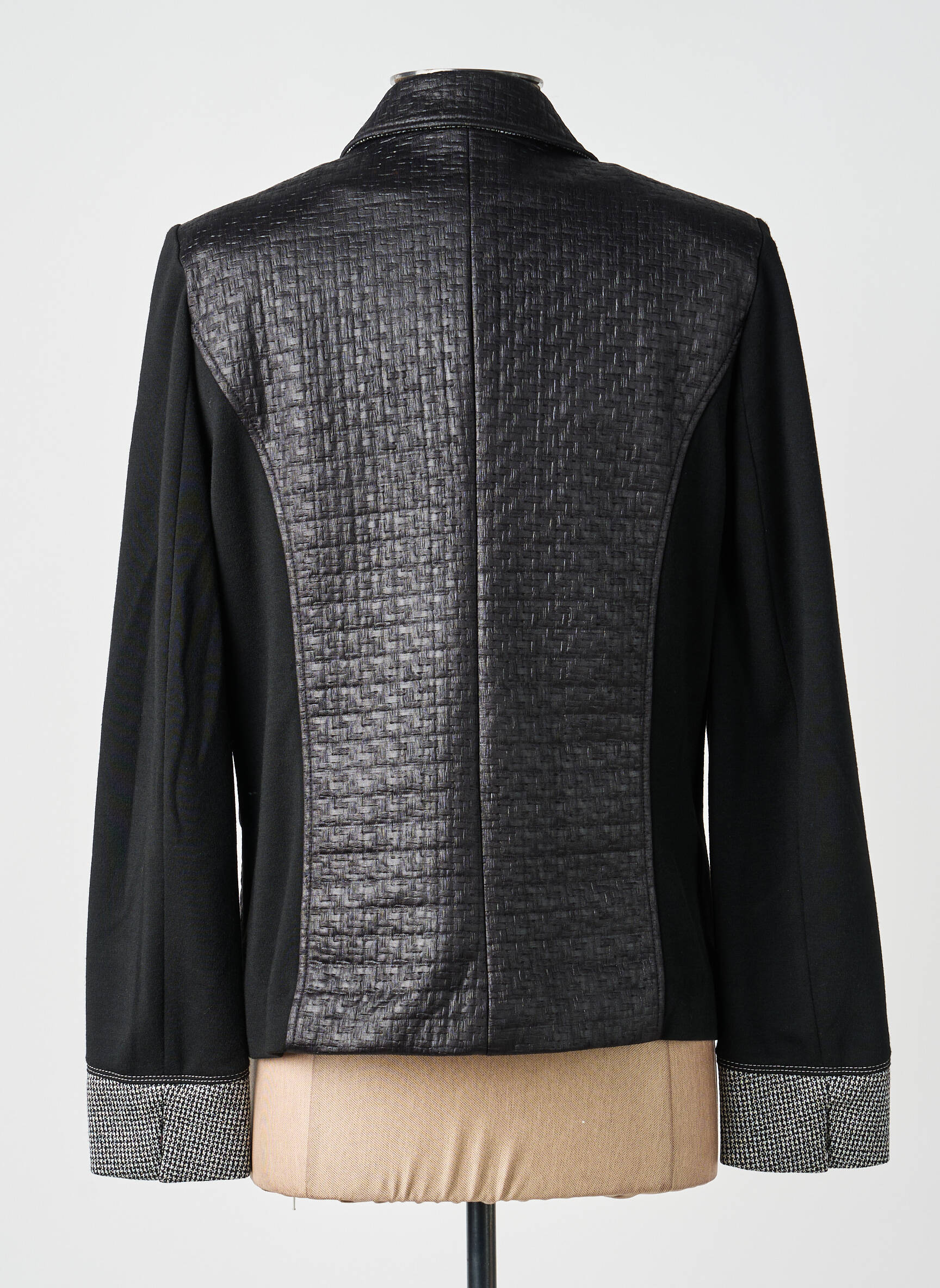 Jachete casual guler tip costum negru GUY DUBOUIS femeie