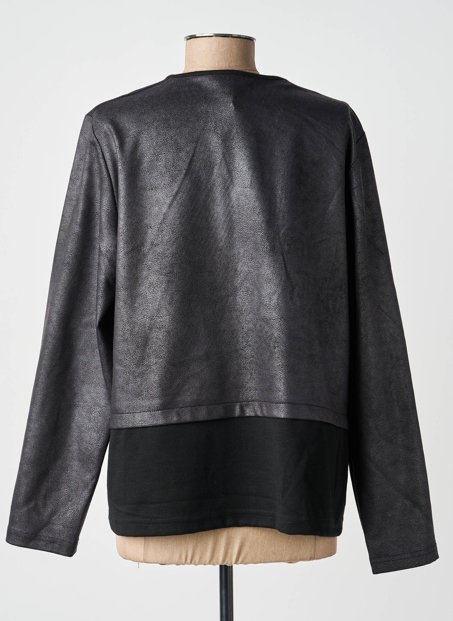 Jachete casual guler tip costum negru GUY DUBOUIS femeie