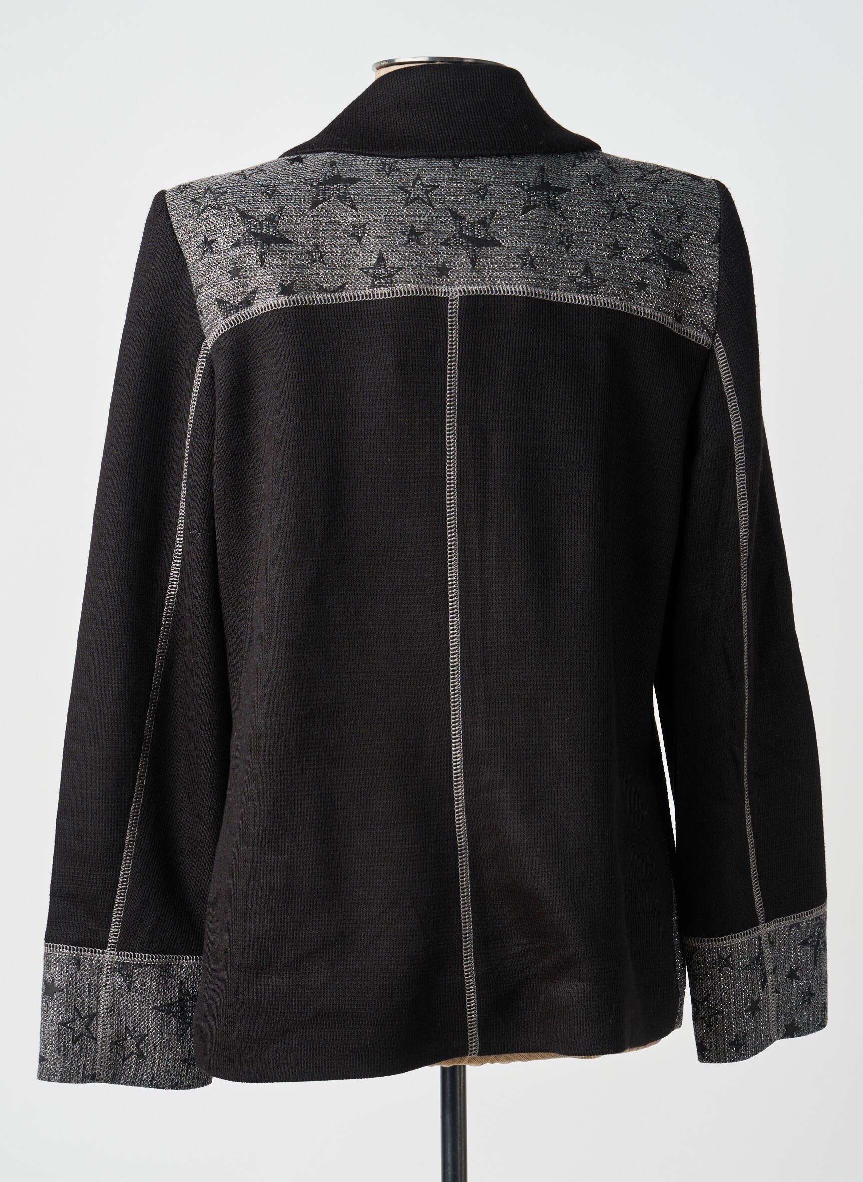 Jachete casual buzunare negru MERI & ESCA femeie