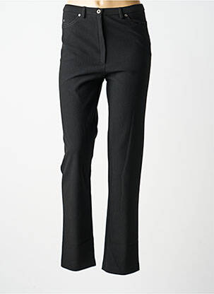 Pantalon slim elasticitate mărime normală negru GUY DUBOUIS femeie
