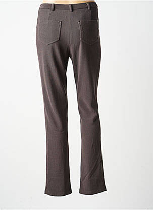 Pantalon slim elasticitate mărime normală gri GUY DUBOUIS femeie