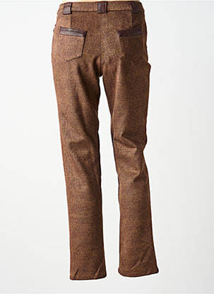 Pantalon slim elasticitate mărime normală maro MERI & ESCA femeie