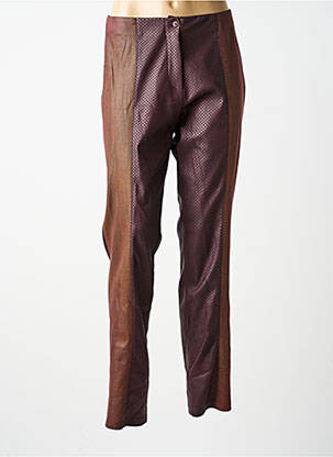 Pantalon slim mărime normală mărime normală violet FRANCE RIVOIRE femeie