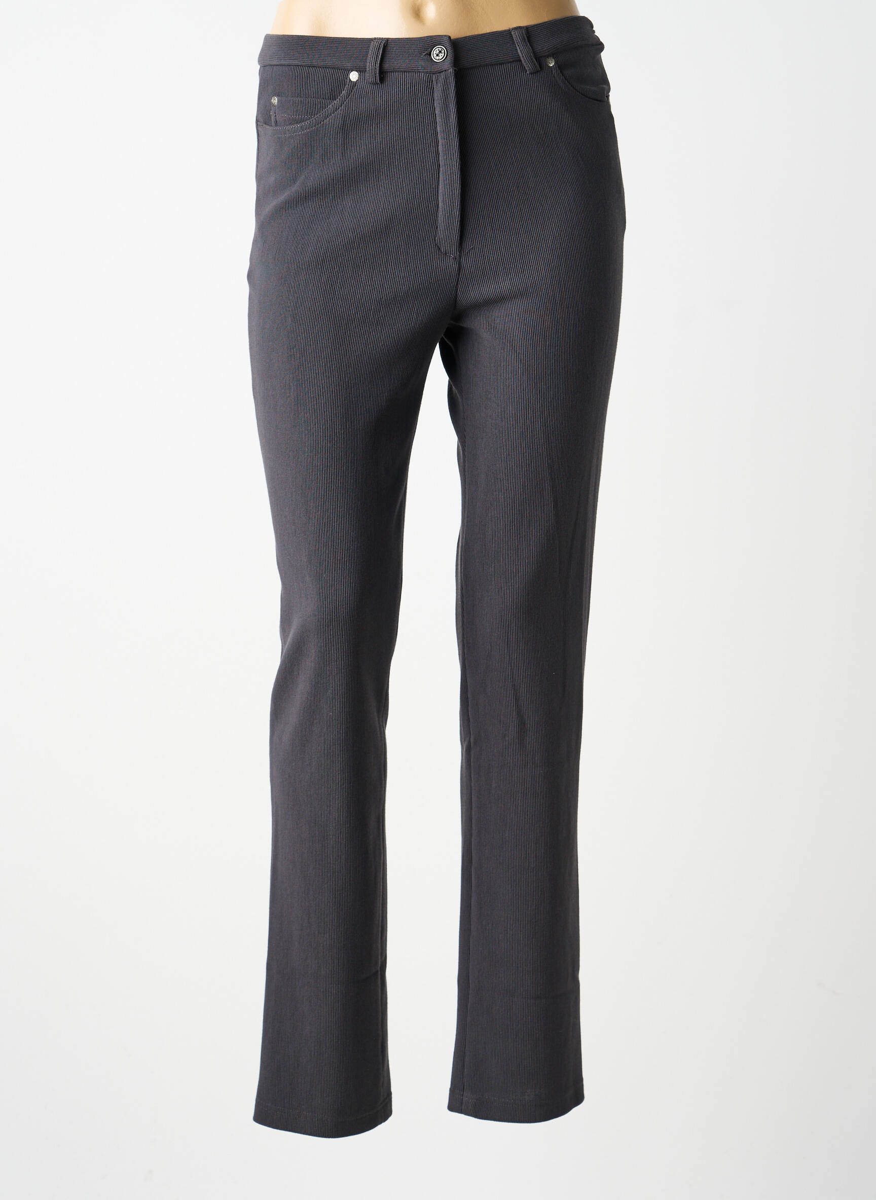 Pantalon slim elasticitate mărime normală albastru GUY DUBOUIS femeie