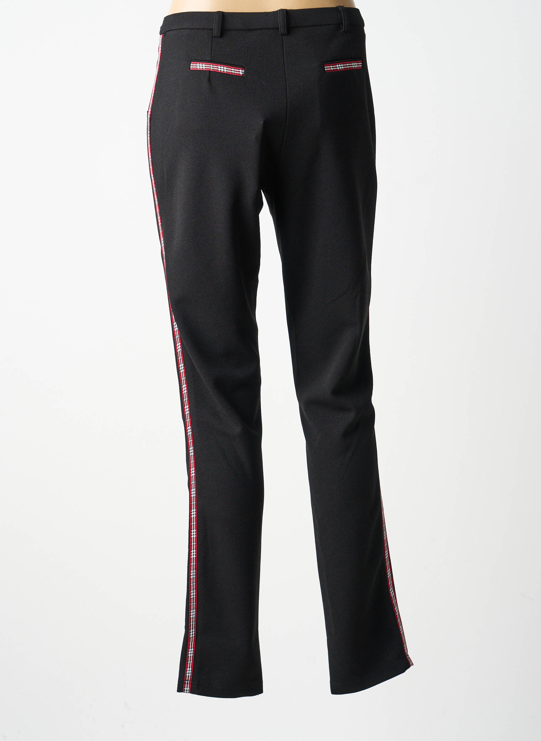 Pantalon slim elasticitate mărime normală negru GUY DUBOUIS femeie