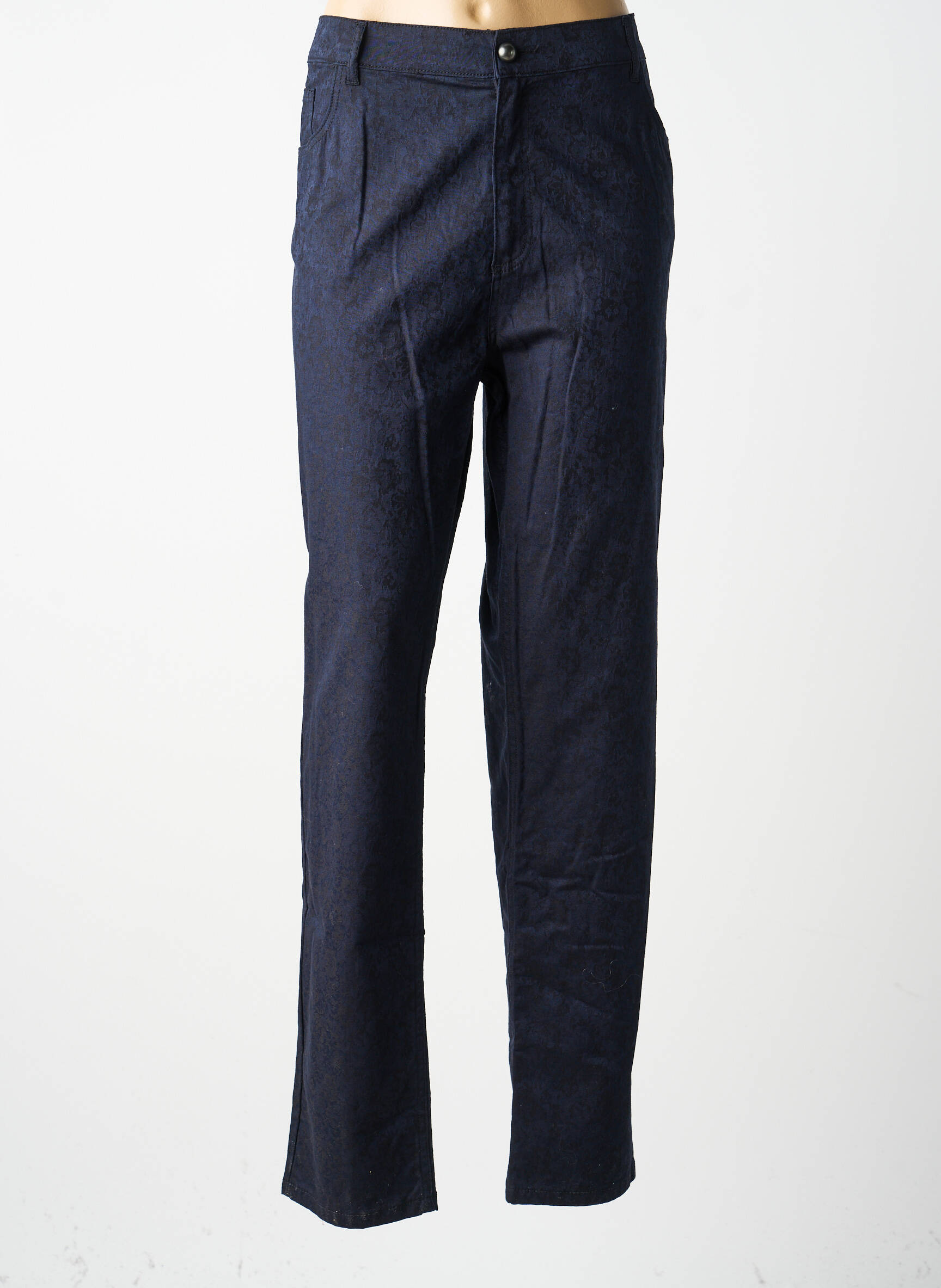 Pantalon slim mărime normală mărime normală albastru QUATTRO femeie