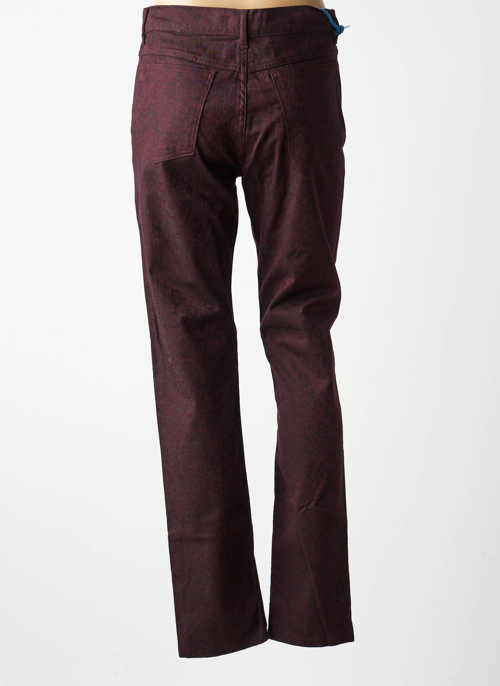 Pantalon slim mărime normală mărime normală violet QUATTRO femeie