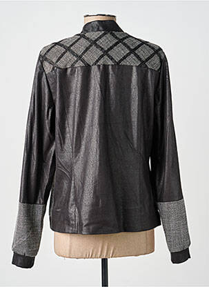 Jachete casual guler rotund negru GUY DUBOUIS femeie