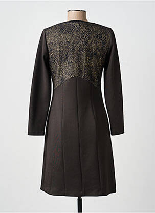 Rochie midi mâneci lungi mâneci lungi negru MERI & ESCA femeie