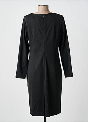 Rochie midi mâneci lungi mâneci lungi negru GUY DUBOUIS femeie
