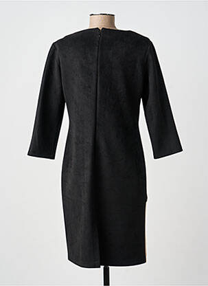 Rochie midi mâneci lungi mâneci lungi negru GUY DUBOUIS femeie