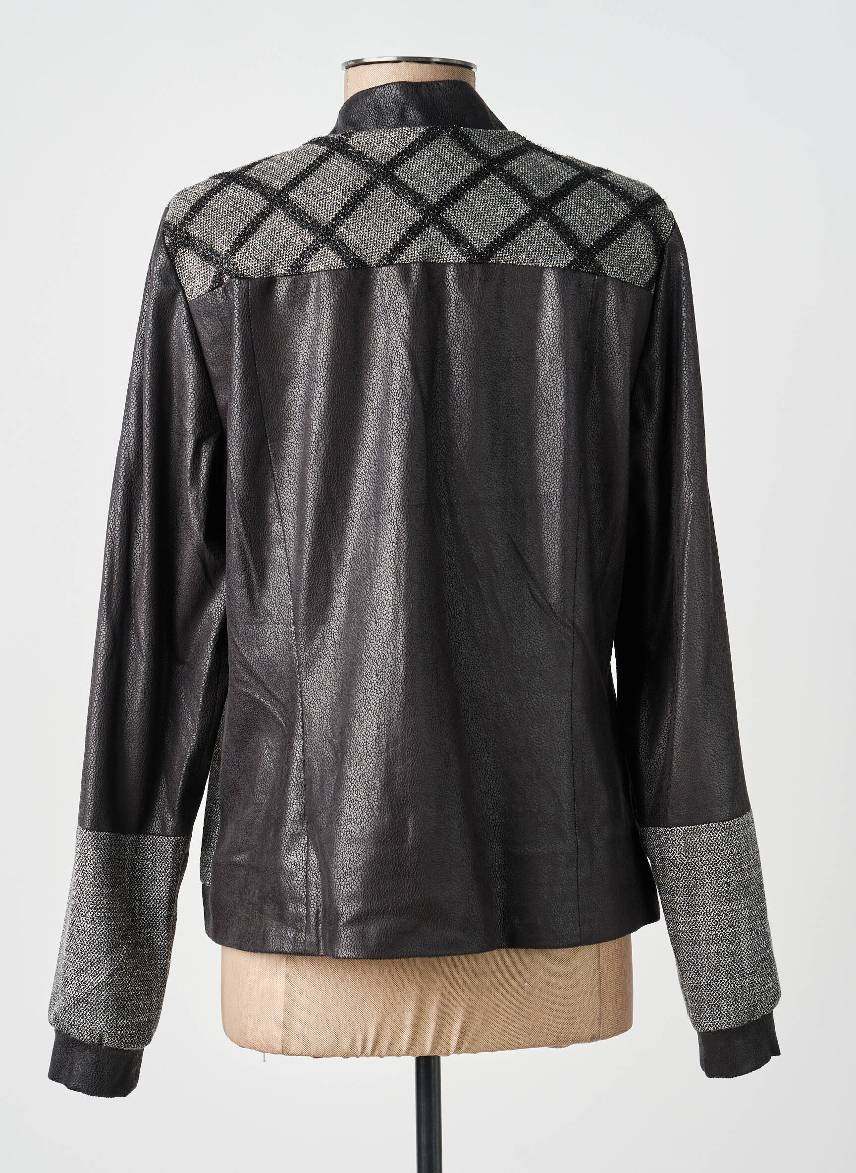 Jachete casual guler rotund negru GUY DUBOUIS femeie