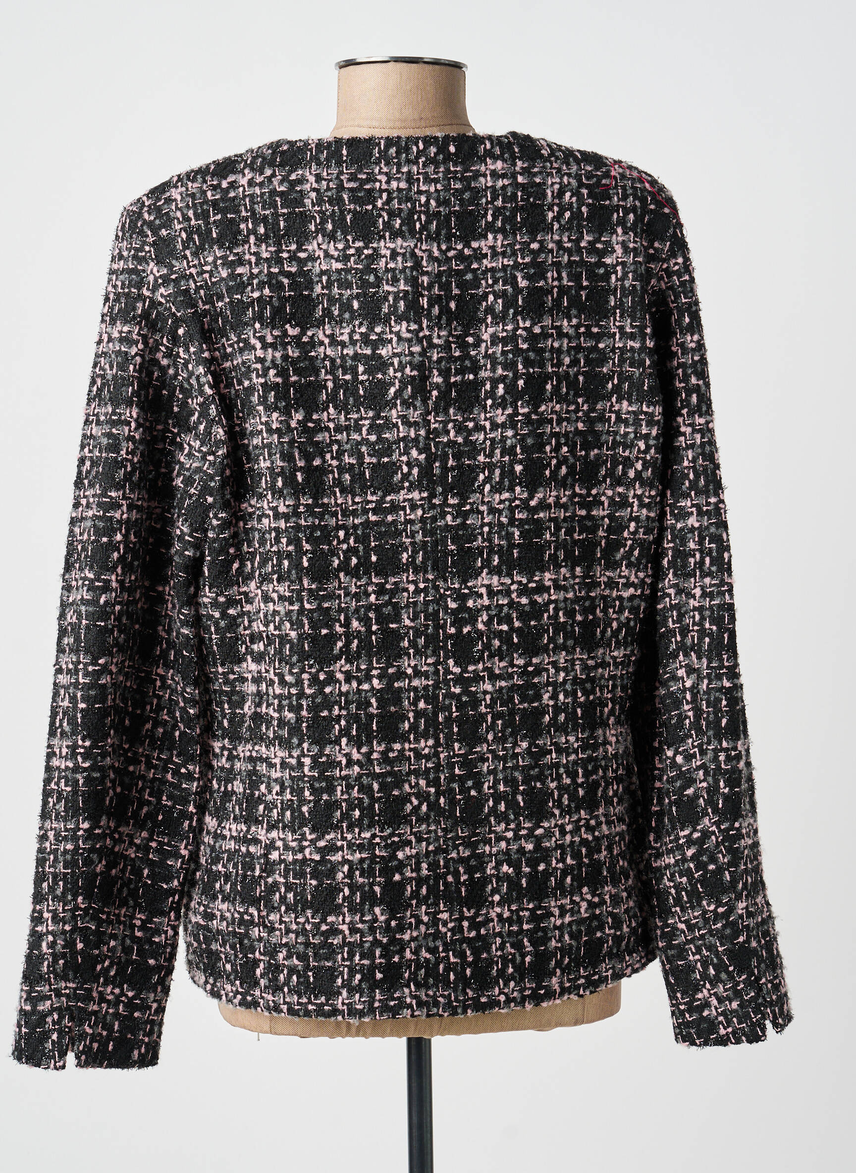 Jachete casual guler rotund negru GUY DUBOUIS femeie