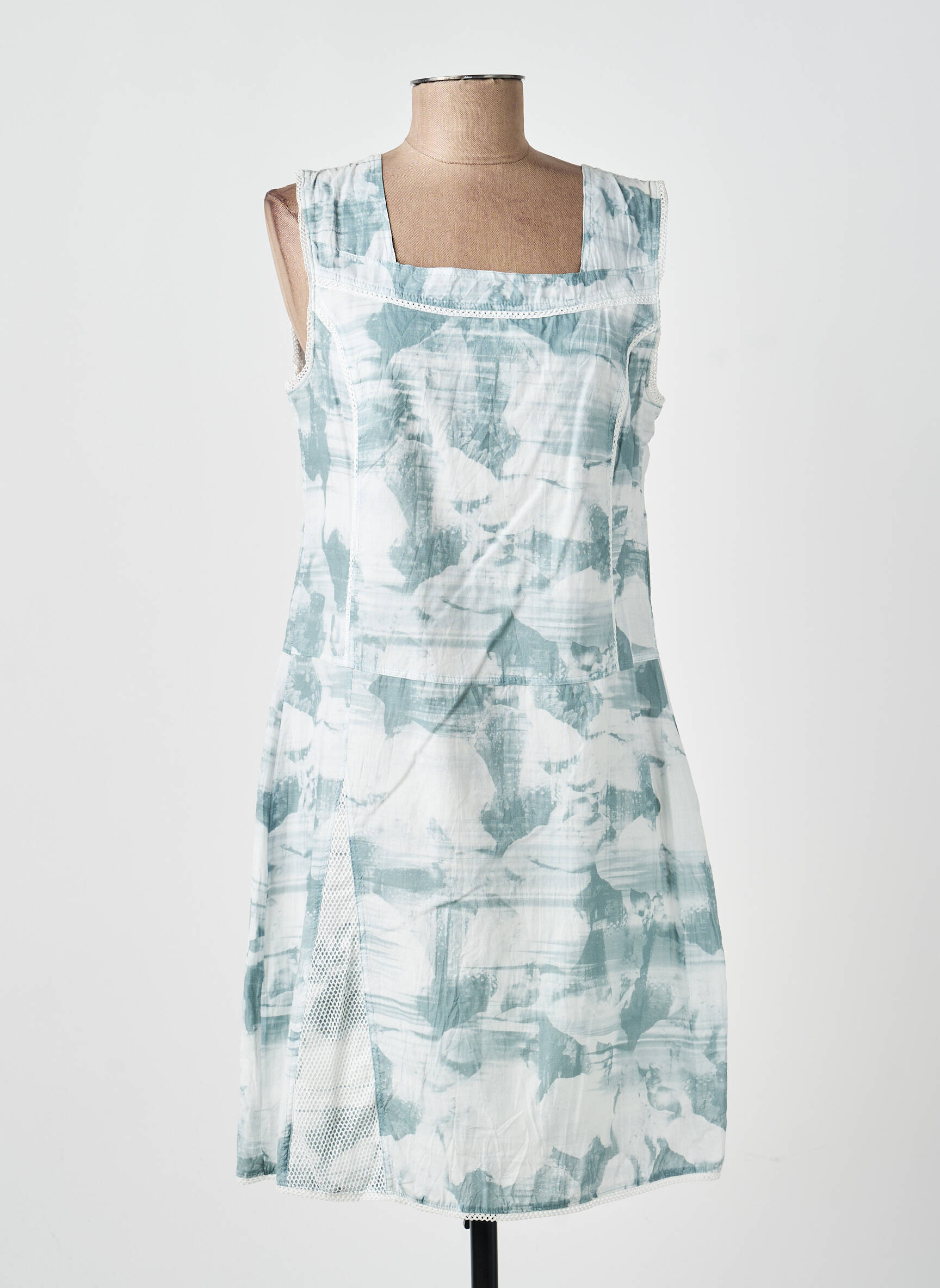 Rochie midi fără mâneci fără mâneci alb MERI & ESCA femeie