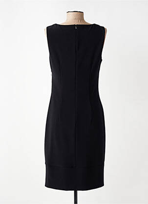 Rochie midi imprimeu floral fără mâneci negru JOSEPH RIBKOFF femeie