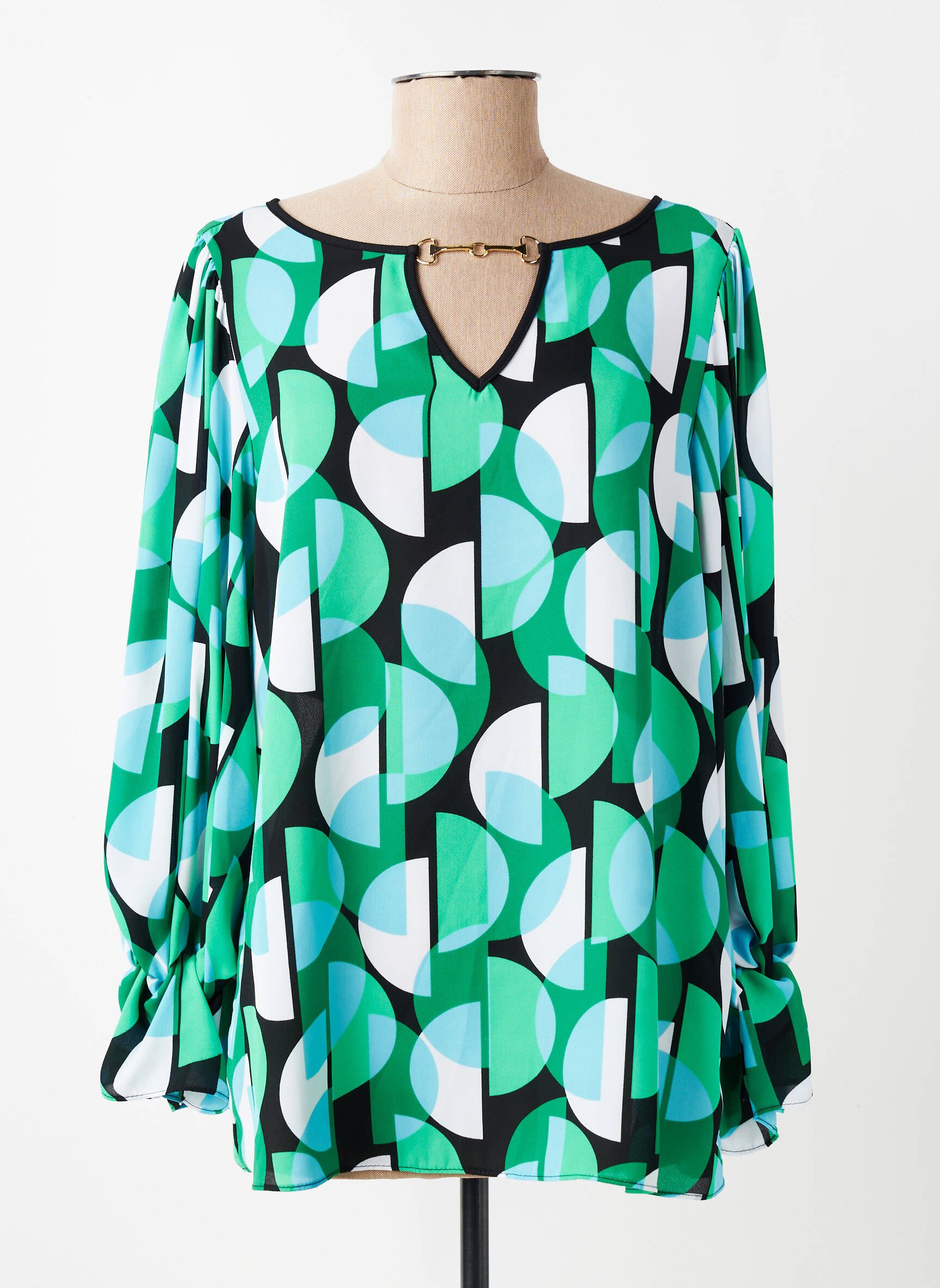 Bluză mâneci lungi mâneci lungi verde JOSEPH RIBKOFF femeie