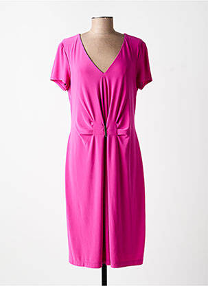 Rochie midi mâneci scurte mâneci scurte roz JOSEPH RIBKOFF femeie