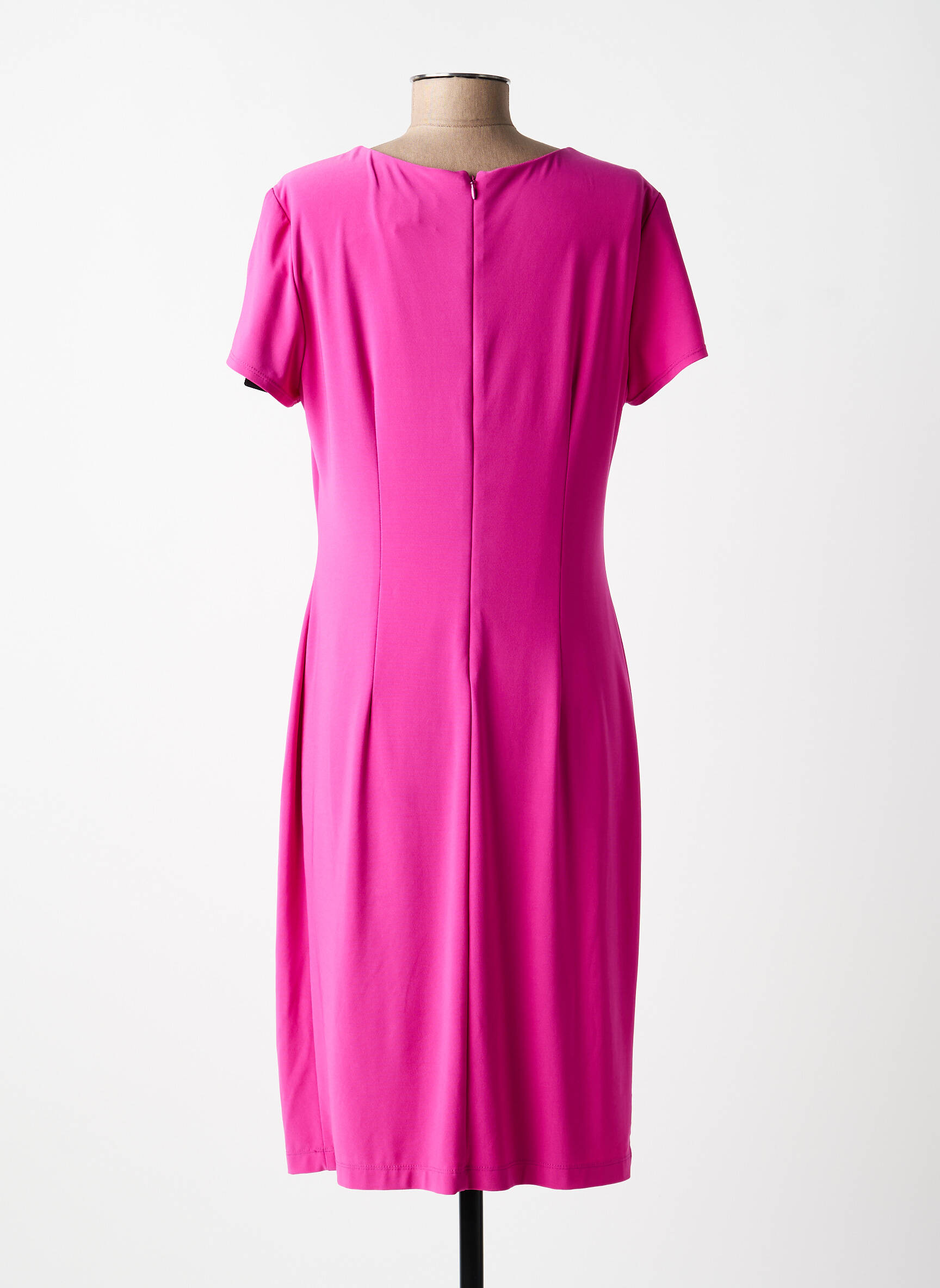 Rochie midi mâneci scurte mâneci scurte roz JOSEPH RIBKOFF femeie