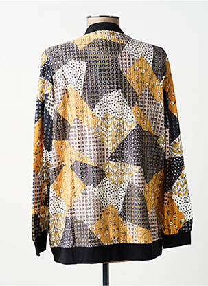 Jachete casual guler rotund galben BAGORAZ femeie