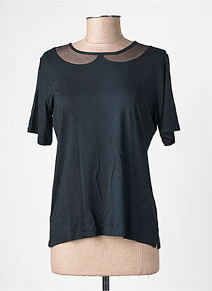 Tricou elasticitate mâneci scurte negru GUY DUBOUIS femeie