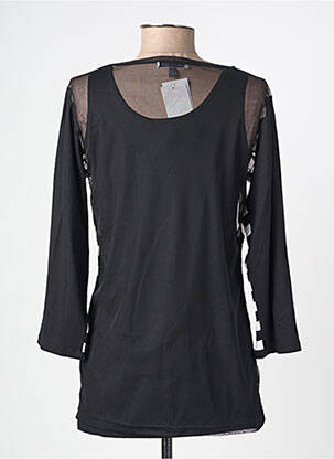 Twin-set guler rotund negru MERI & ESCA femeie