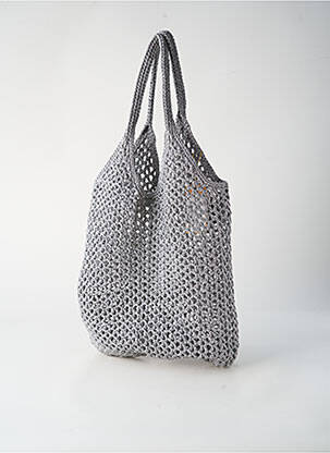 Geantă formă de geantă shopper formă de geantă shopper gri ATELIER PANAME femeie