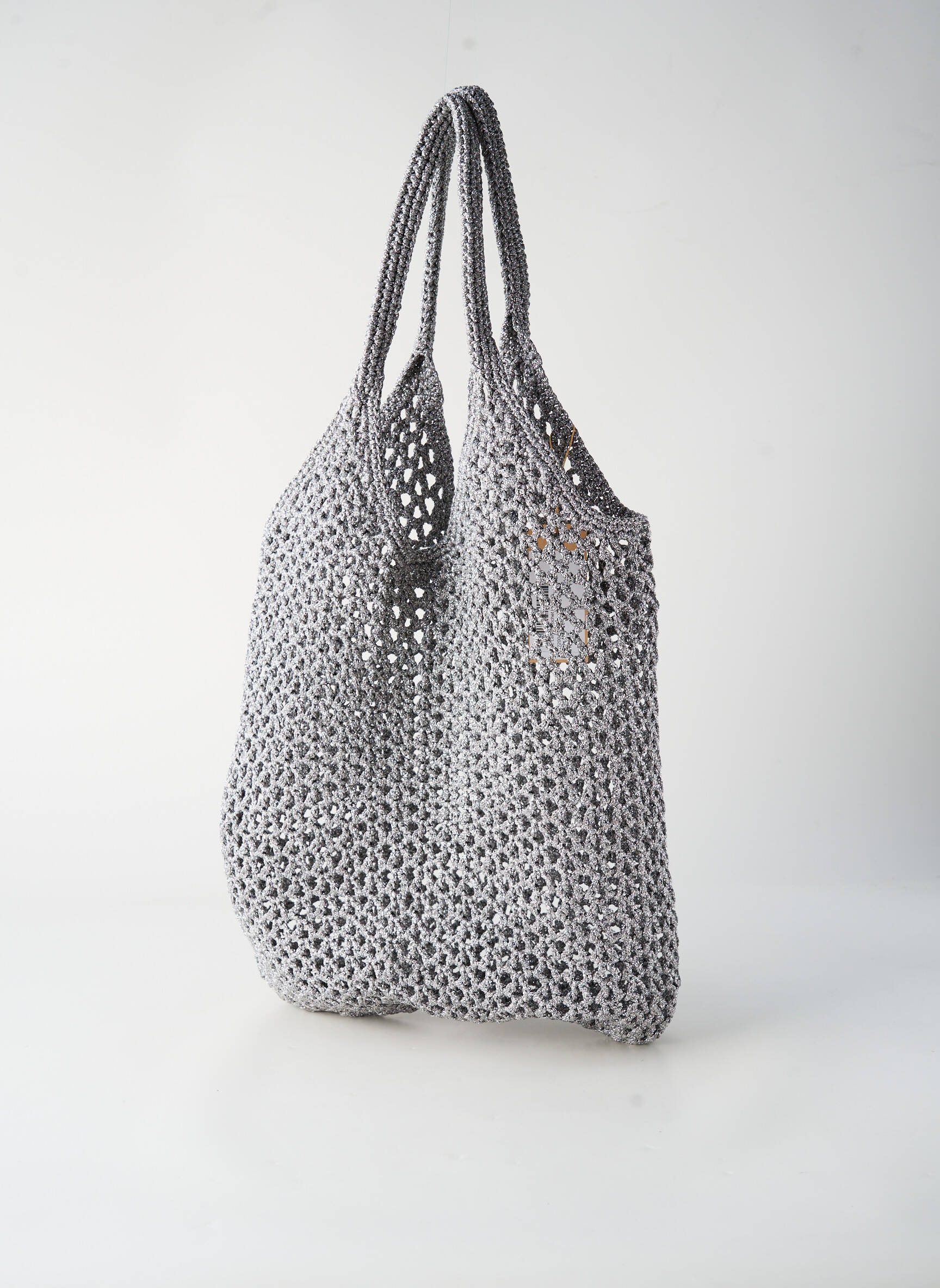 Geantă formă de geantă shopper formă de geantă shopper gri ATELIER PANAME femeie