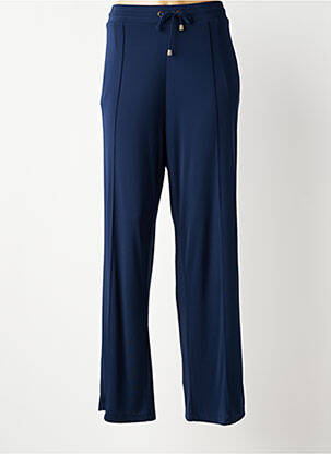 Pantalon drept elasticitate albastru ANANKE femeie
