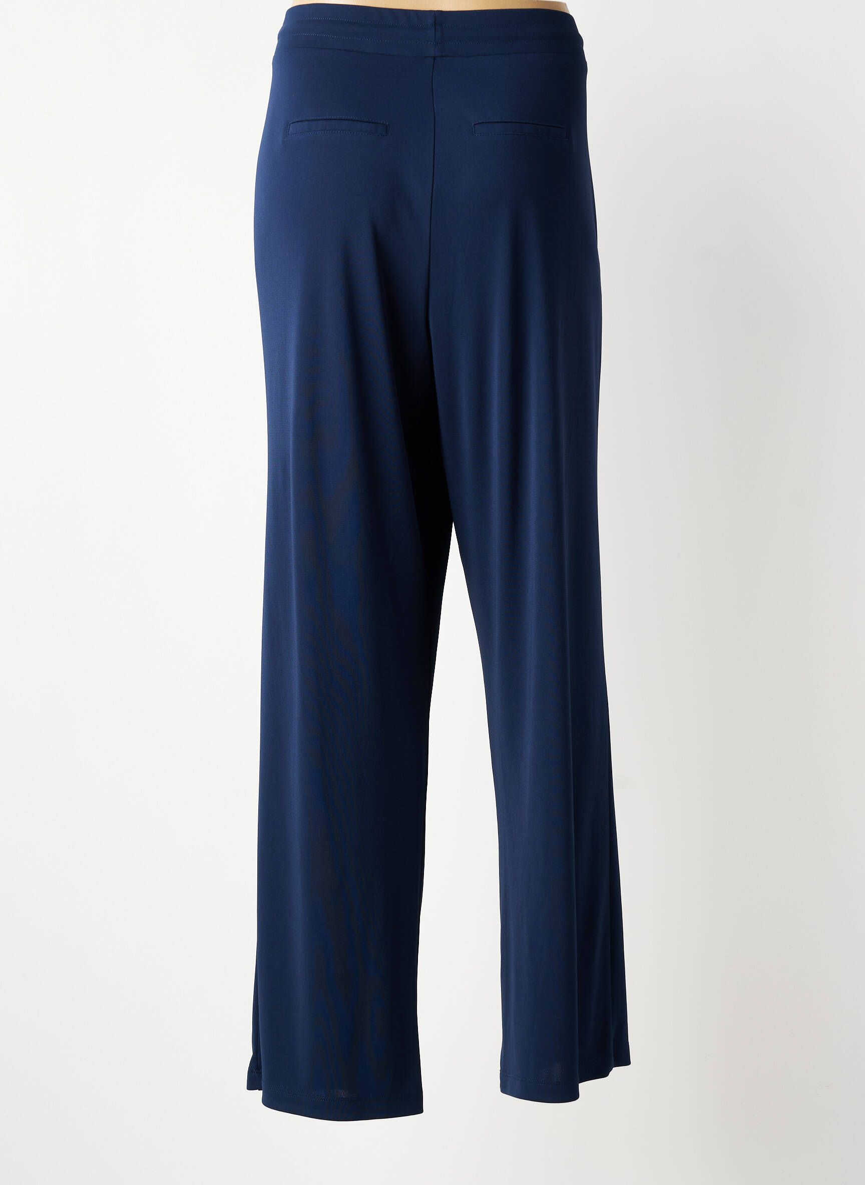 Pantalon drept elasticitate albastru ANANKE femeie