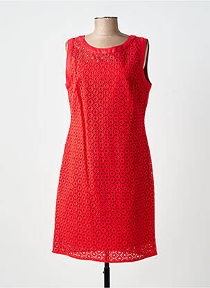 Rochie midi fără mâneci fără mâneci roșu PAUL BRIAL femeie