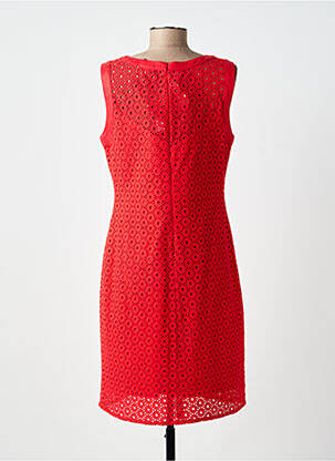 Rochie midi fără mâneci fără mâneci roșu PAUL BRIAL femeie
