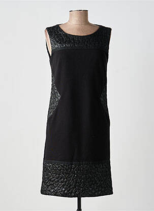 Rochie midi fără mâneci fără mâneci negru PAUL BRIAL femeie