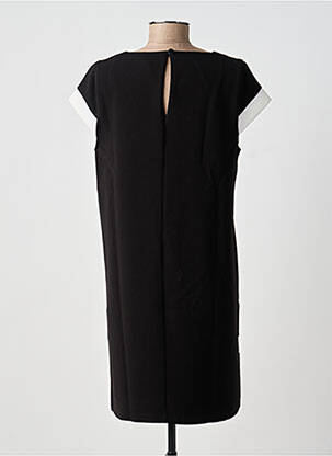 Rochie scurtă mâneci scurte mâneci scurte negru DOUBLE JEU femeie