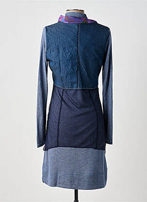 Rochie midi mâneci lungi mâneci lungi albastru ALICE ET BARNABE femeie